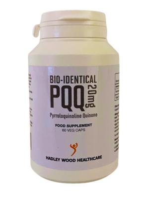 PQQ (Pyrroloquinoline Quinone) 20mg, 60 veg caps